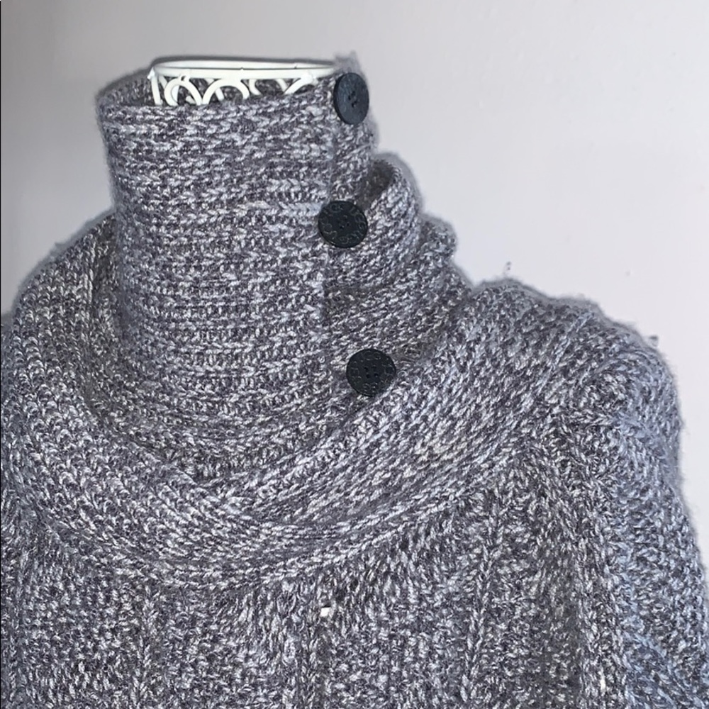 Ugg Gray Knit Cape - image 2